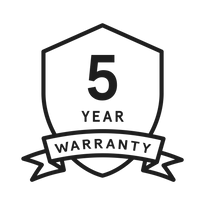 Icon for 5 year warranty