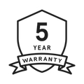 Icon for 5 year warranty