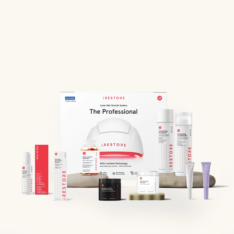 Image of the iRESTORE's product collection.