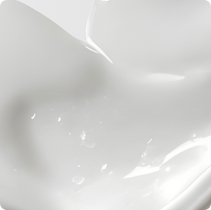 close up of white cream