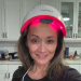 female wearing irestore device