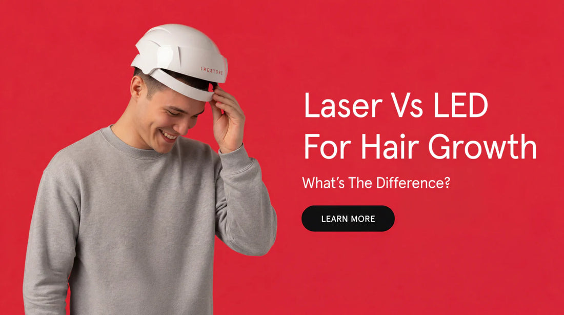 Laser vs LED for Hair Growth: What’s the Difference?