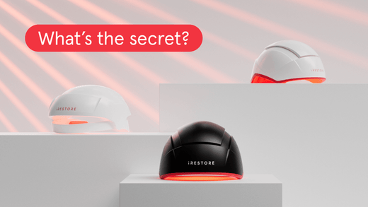 What's the secret? Image of the Elite, Professional and Essential helmet device in front view angle with each device on top of its own platform.