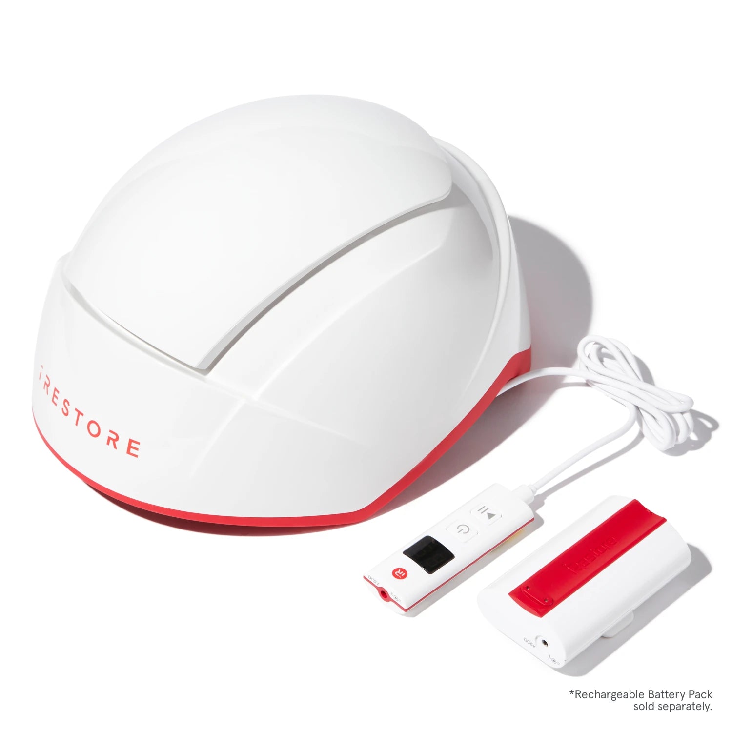 Image of the Professional hair device beside the Rechargeable Battery Pack.