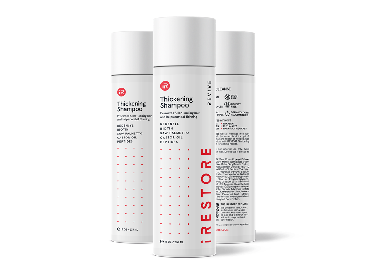 iRESTORE REVIVE Thickening Shampoo Combat Hair Loss and Thinning Hair