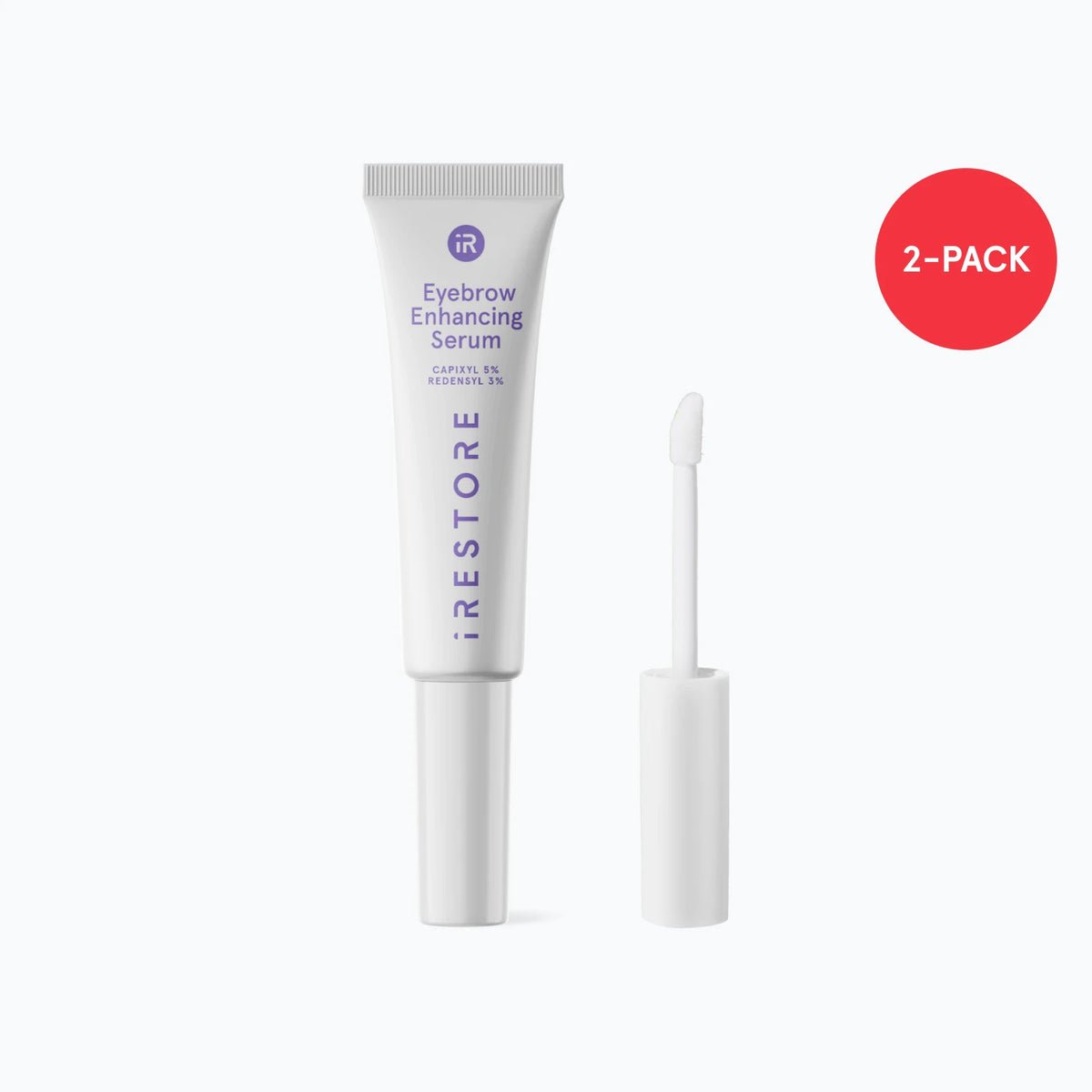 Image of the Eyebrow Enhancing Serum showing the 2-Pack badge.