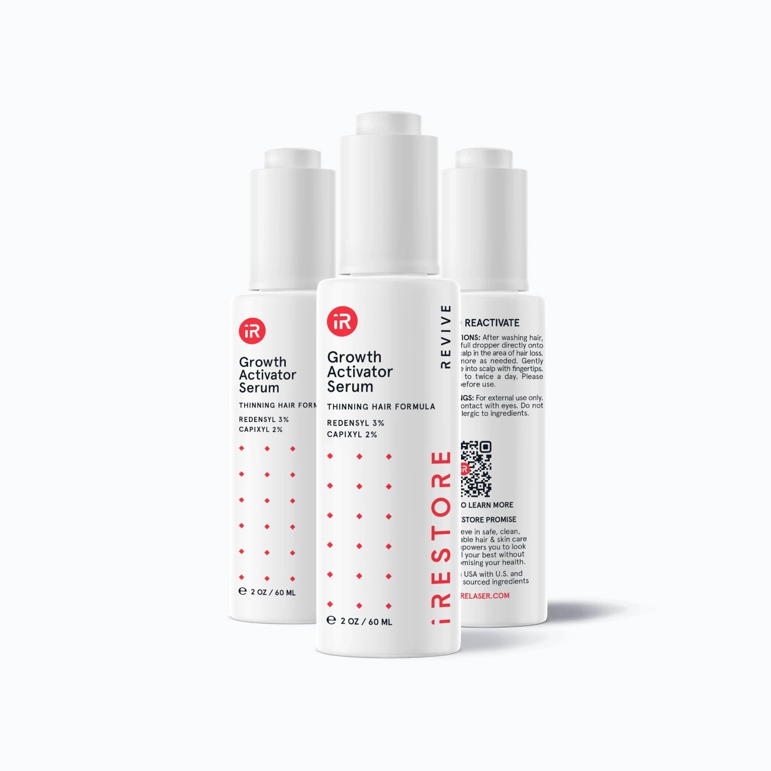3 pack of growth activator serum