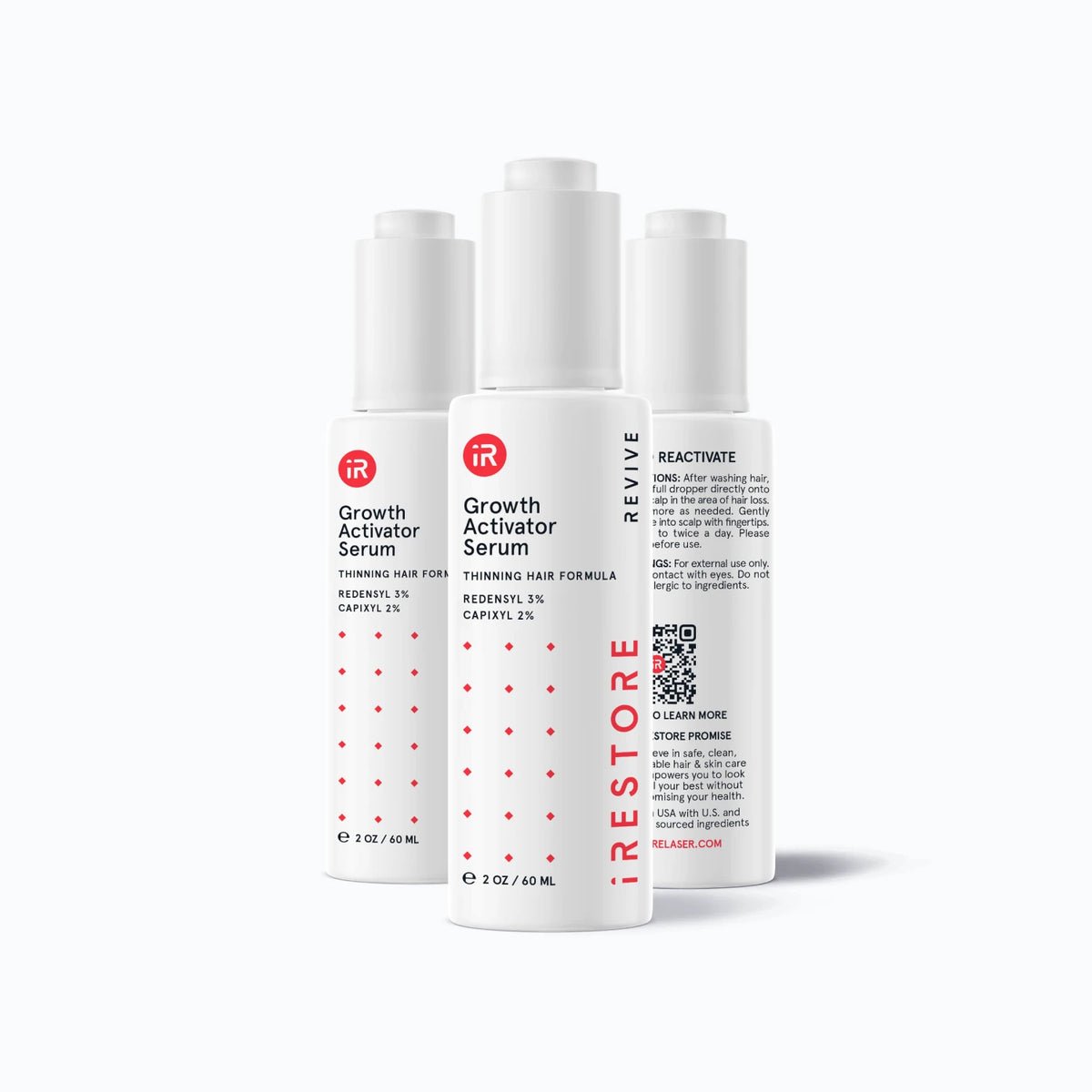 3 pack of growth activator serum