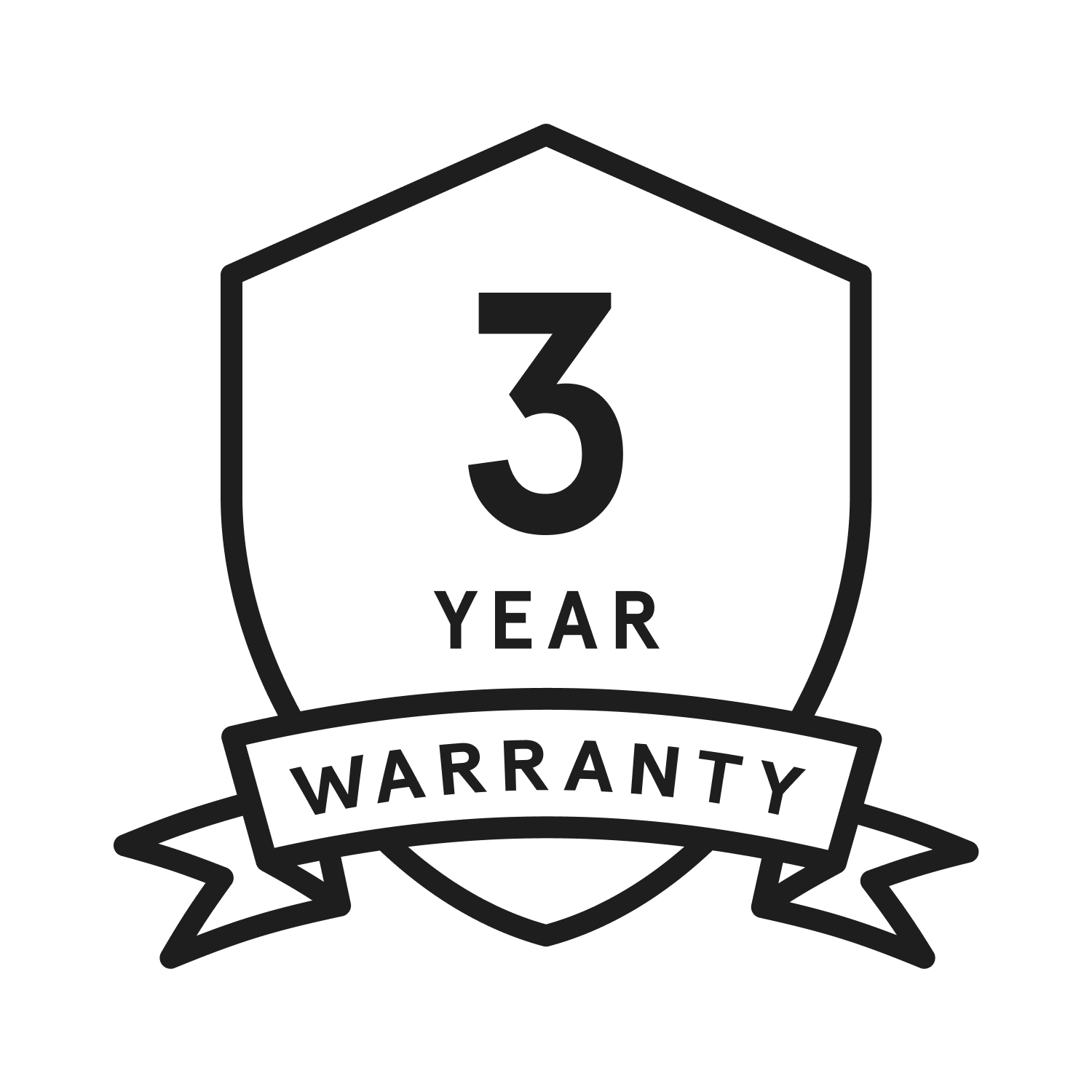 Icon for 3 year warranty