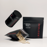 Advanced Hair Growth Formula opened against a clean white background.