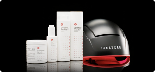 iRESTORE elite beside hair care products