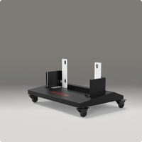 black floor stand