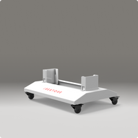 white floor stand