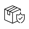 icon for safe shipping