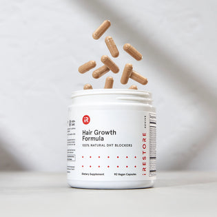 Hair Growth Formula gray background