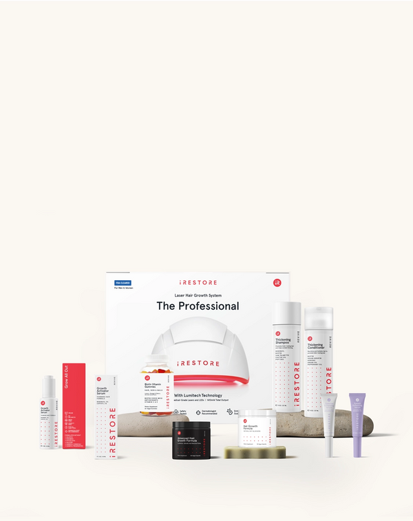 Image of the iRESTORE's product collection.