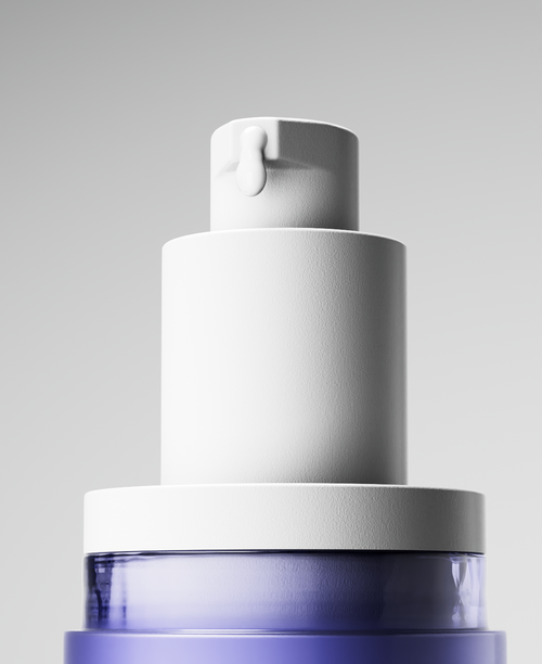 close up shot of serum dripping from bottle