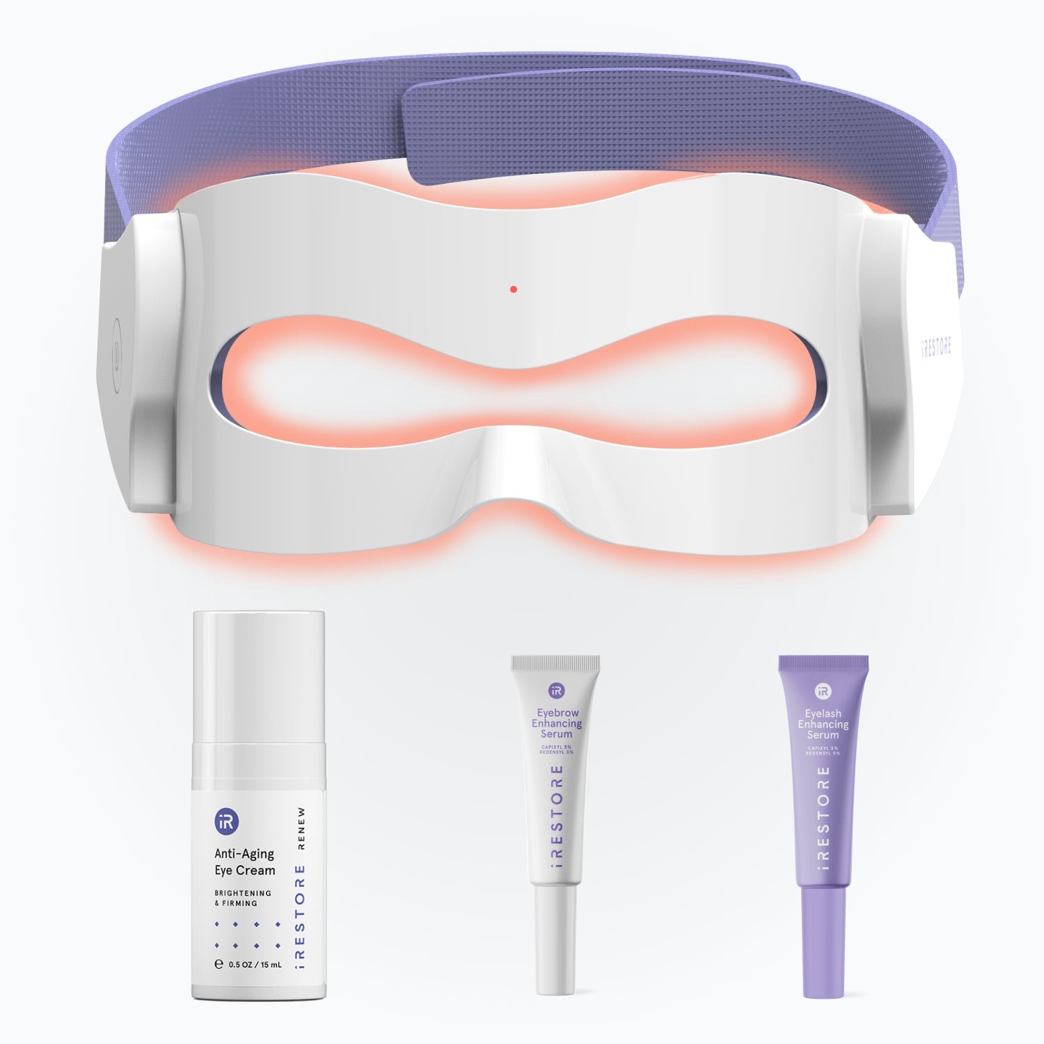 Illumina Youthful Eye bundle - contains Illumina eye mask, anti-aging eye cream, eyebrow and eyelash enhancing serum
