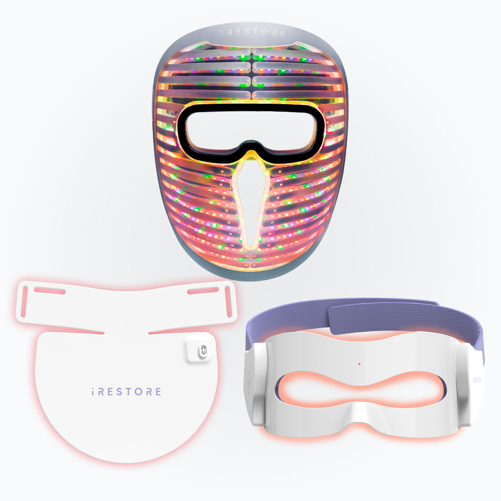 face mask pro, neck and chest mask, eye mask