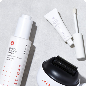 growth activator serum, derma roller, eyelash enhancing serum