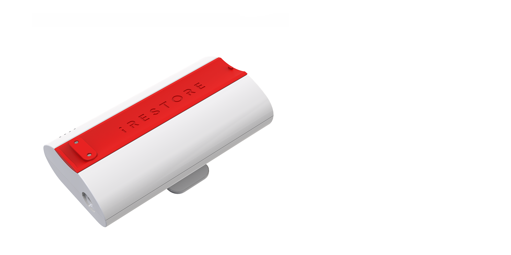 Top down diagonal view of Rechargeable Battery Pack for Professional / Essential
