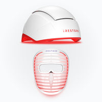 Image of the Professional hair device and Illumina Face Mask device.
