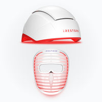 Image of the Professional hair device and Illumina Face Mask device.