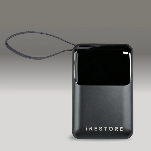 Sculpt belt's rechargeable battery.