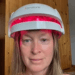 female wearing irestore device