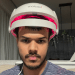 male wearing irestore device