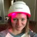 female wearing irestore device