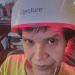 female wearing irestore device