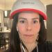 female wearing irestore device