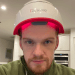 male wearing irestore device