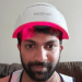 male wearing irestore device
