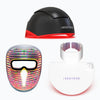 iRESTORE Elite Laser Bundle: Elite device, Laser face mask pro, and LED neck and chest mask