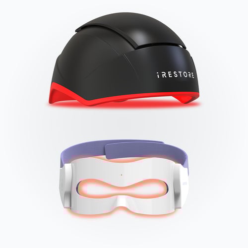 iRESTORE Elite + Illumina Eye Mask Bundle