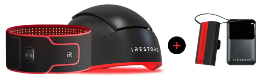 iRESTORE Elite + Sculpt and batteries