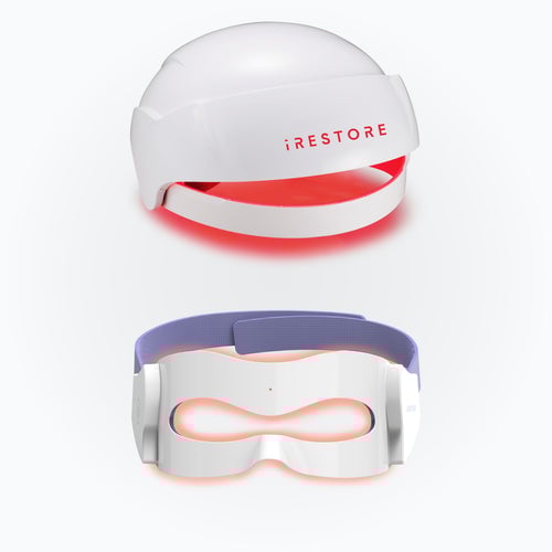 iRESTORE Essential + Illumina Eye Mask Bundle