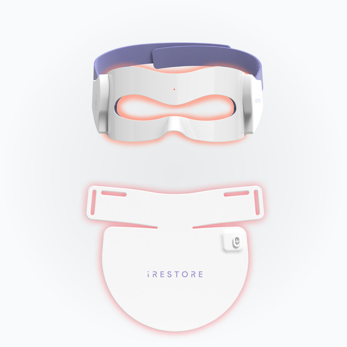 led eye mask and neck and chest mask