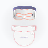 led eye mask and neck and chest mask