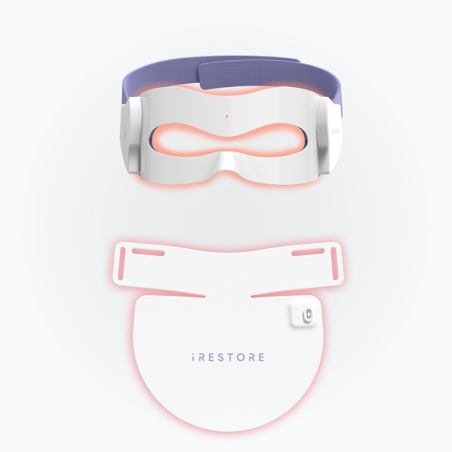 led eye mask and neck and chest mask