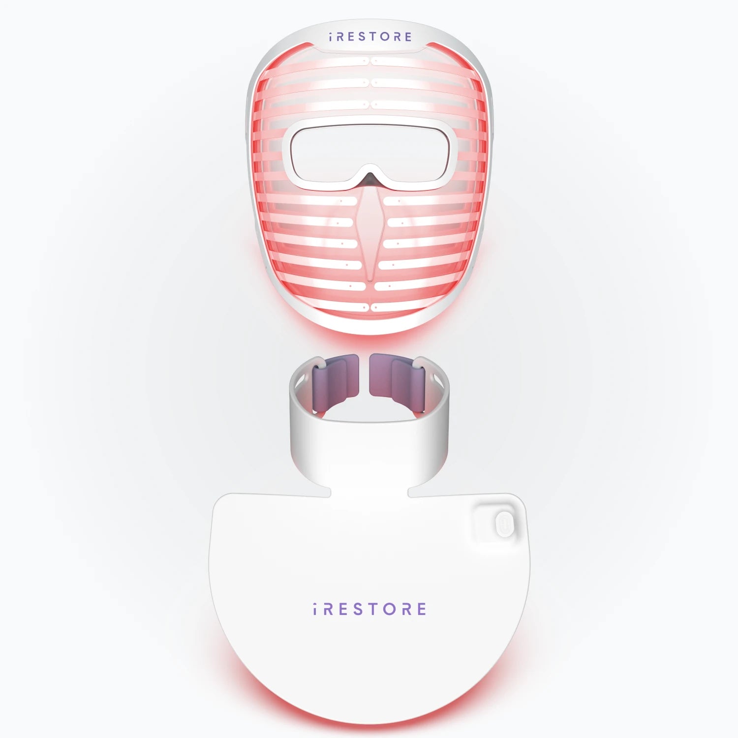 Image of the Illumina Duo which includes the Face Mask and Neck and Chest Mask device.