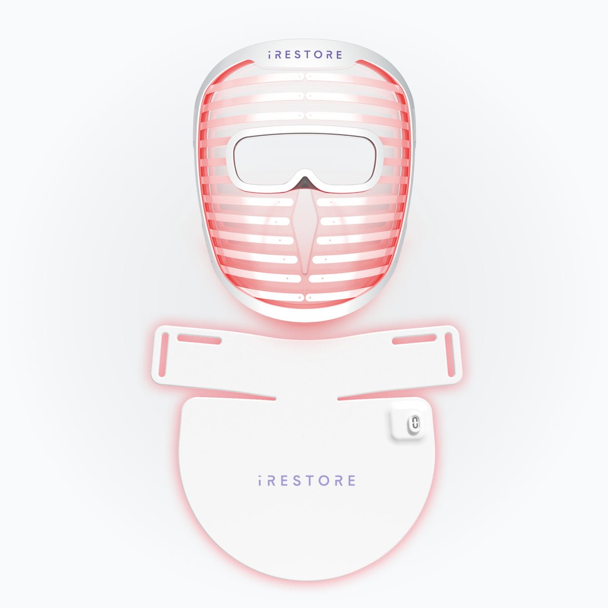 Image of the Illumina Duo which includes the Face Mask and Neck and Chest Mask device.