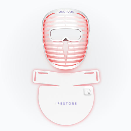 Image of the Illumina Duo which includes the Face Mask and Neck and Chest Mask device.