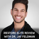 Dr. Jay Feldman showcasing the iRESTORE elite 