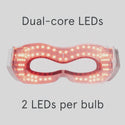 GIF showing the light modes of the 3 different treatment modes.