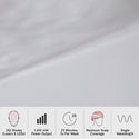 Short clip of a the Professional device showing all angle and the its key benefits. 282 diodes, 1,410 milliwatt power output, 25 minutes use (3 times per week), maximum scalp coverage and single wavelength.