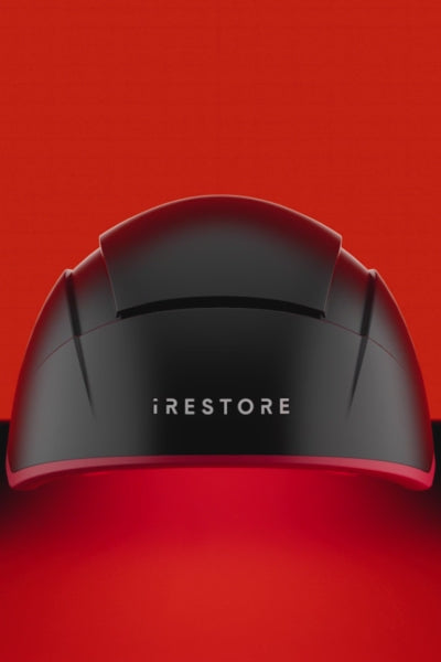 video showcasing irestore elite device, face mask, body panel