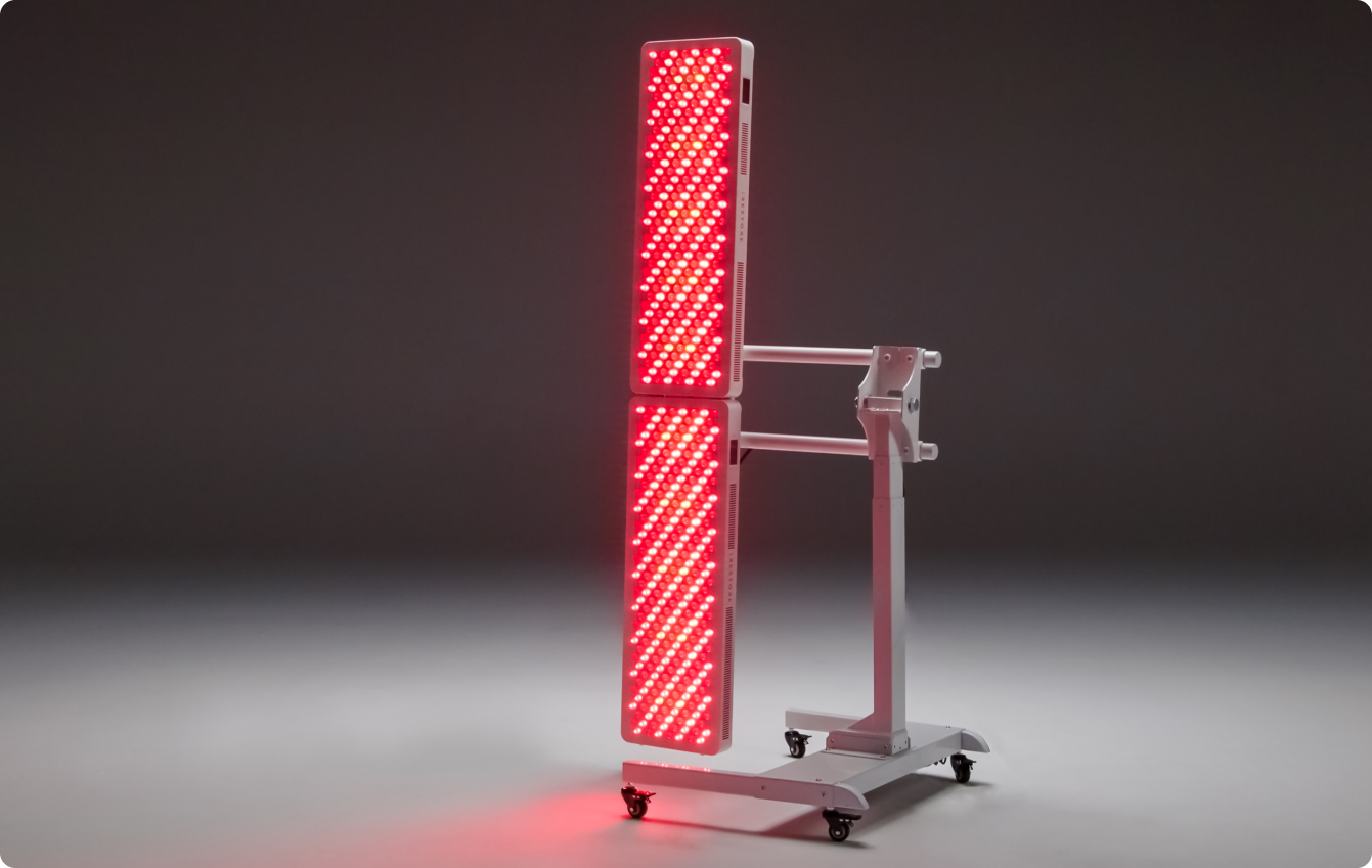Apex panel on a motorized stand